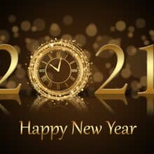 2021 picture with happy new year caption for happy new year 2021 blog post